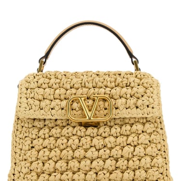 Valentino Garavani Women Raffia Vsling Handbag