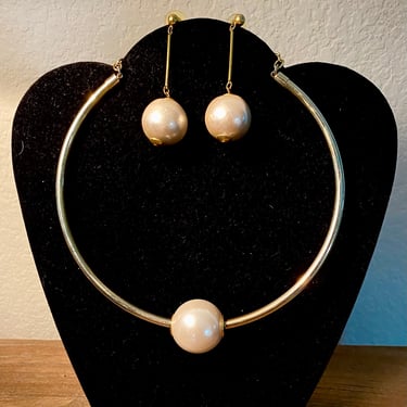 Vintage RJ Graziano Necklace Earrings Set 