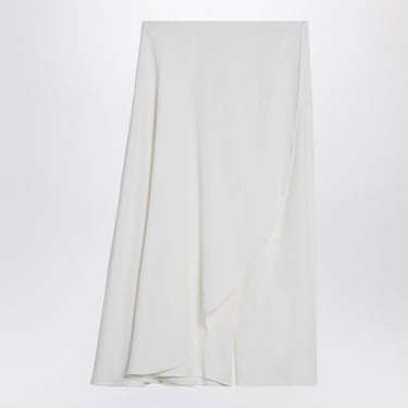 Alaia White Asymmetrical Trouser Skirt Women