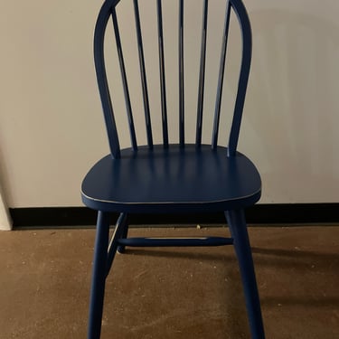 Painted Blue Chair