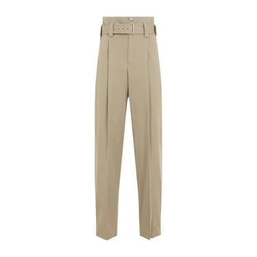 Bottega Veneta Women Bottega Veneta High Waist Belted Trousers