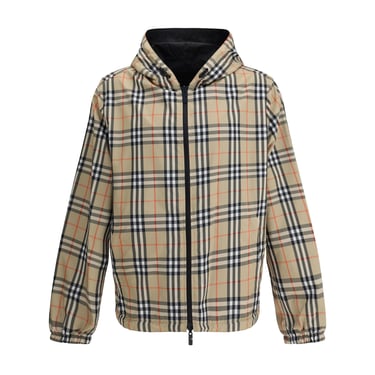 Burberry Men Archive Check Reversible Jacket