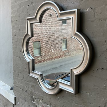 Modern Silvergilt Mirror