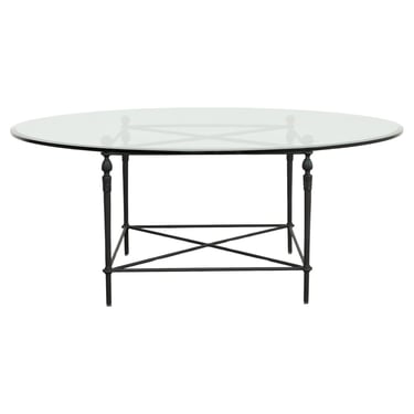 Michael Taylor Design Neoclassical Montecito Dining Table