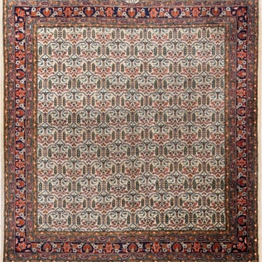 Persian Tabriz Rug 4.3' x 3.9'