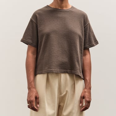 7115 by Szeki Signature Crop Tee, Grey