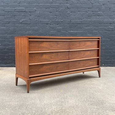 Mid-Century Modern “Rhythm” Walnut Dresser by Lane, c.1960’s 