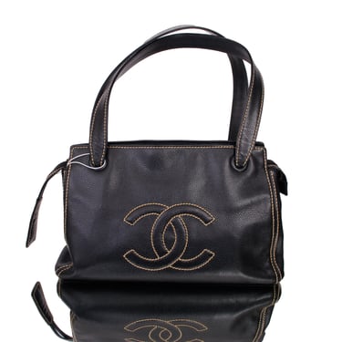 Chanel Caviar CC Surpique Tote*