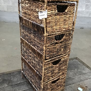 BOHO Woven Basket Storage Tower (Seattle)