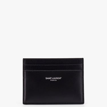 Saint Laurent Men Saint Laurent Black Wallets