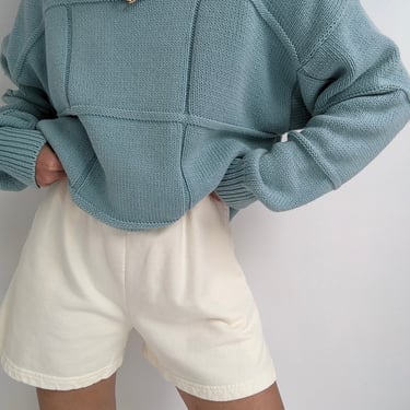 Vintage Sky Cotton Sweater