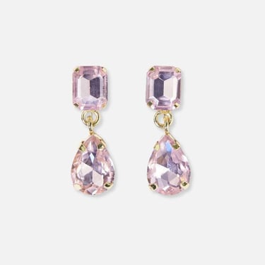 INK + ALLOY - Allysa Solid Dangle Earrings - Light Pink