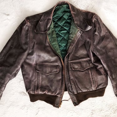 Vintage 1940s WWII US Navy N-4 Deck Jacket ~ | Sparrows & Wolves