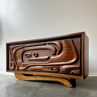 MCM Pulaski Oceanic Contour70 Witco style credenza 