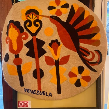 Colorful wall hanging from Venezuela