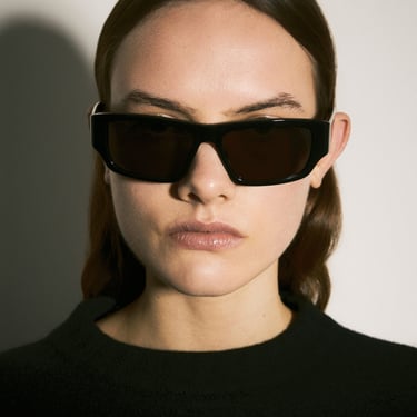 Balenciaga Women Square-Oval Sunglasses