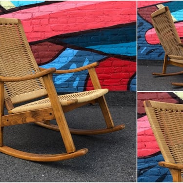 Hans Wegner Inspired Rocking Chair 