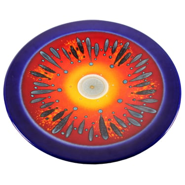 Contemporary Modern Poole Party Third Millenium Limited Edition Ceramic Charger 