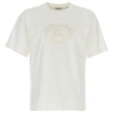 Burberry Men Logo Embroidery T-Shirt