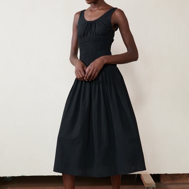 SIGRID DRESS | noir | organic