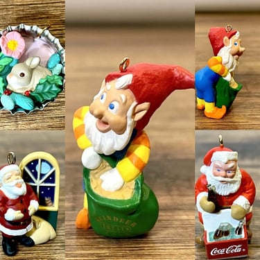 1990s hallmark keepsake miniature ornaments! you pick! fun mini’s! 