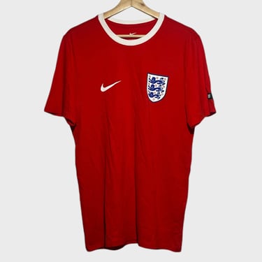 England Soccer Crest Shirt M