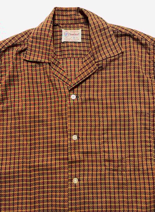 Vintage 1950s PENNEY'S TOWNCRAFT Cotton Sport Shirt ~ S