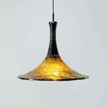 Mid century modern pendant lamp for Kaiser Leuchten Germany 1970s 