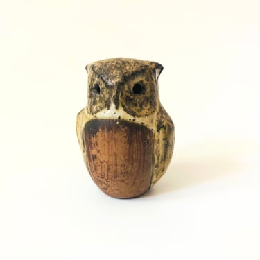 Studio Pottery Owl 