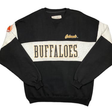 Vintage 1991 University of Colorado Buffaloes Football FedEx Orange Bowl Crewneck Sweatshirt Pullover Size Large/XL 