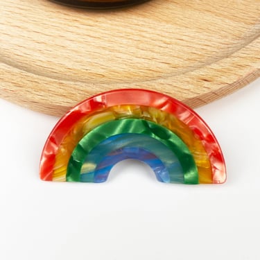 Rainbow Mini Hair Clip