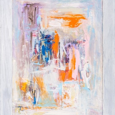 Joan Shapiro Abstract Expressionist Mixed Media