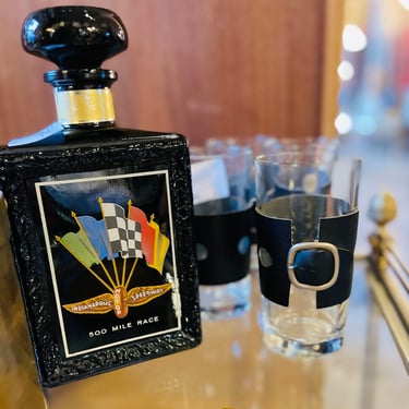 Indianapolis speedway decanter