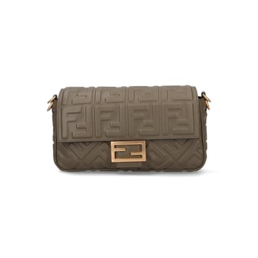 Fendi Women "Baguette" Medium Crossbody Bag