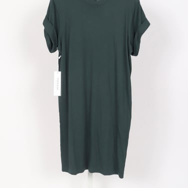 Cloud Jersey T-Shirt Dress - Verde