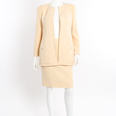 Bouclé Jacket and Skirt Set
