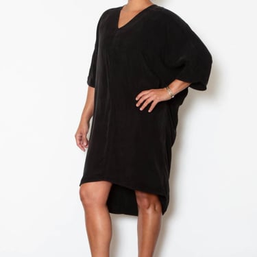 SBJ Austin Suzanne Dress - Black Cupro