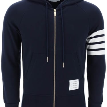 Thom Browne 4-Bar Zip-Up Hoodie Men