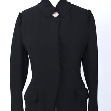 Yves Saint Laurent Tom Ford Silk Crepe Jacket