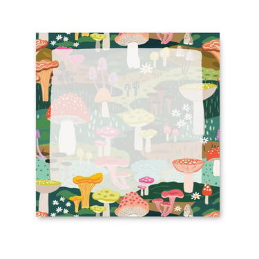 Mushroom Heaven Jumbo Desk Pad