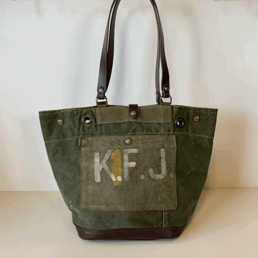 by elke WWII K. F. J. XL Bucket Tote