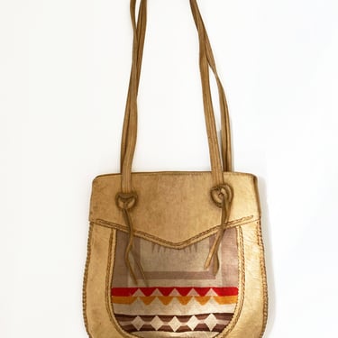 Vintage Deer Skin Bag