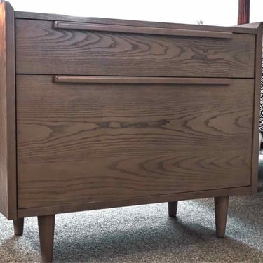 Crate & Barrel 'Tate' Lateral File Cabinet in 'Stone'