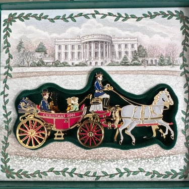 Retired White House Historical Association Ornament 2001 