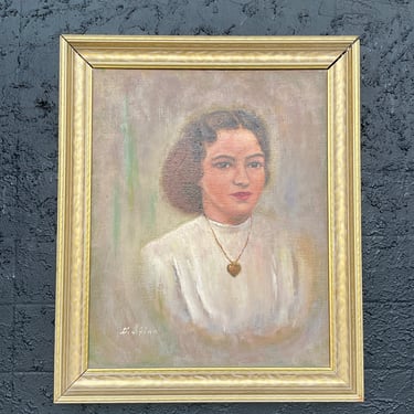 Painting in Oil of Lady