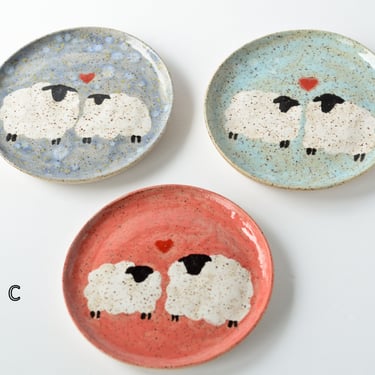 Sheep Plates | Handmade Pottery | Handmade Ceramics 