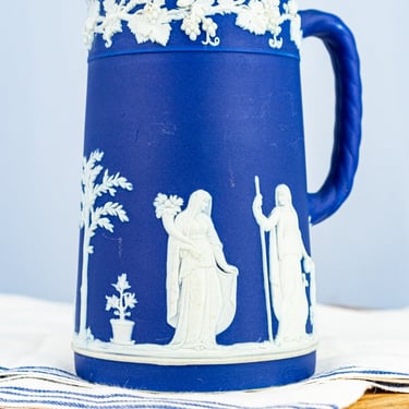 Vintage Wedgwood Jasperware Pitcher