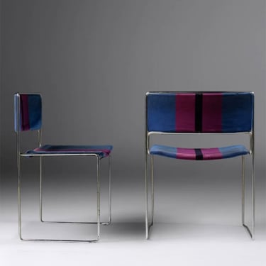 (6) Preben Fabricius and Jorgen Kastholm FK 90 Chairs