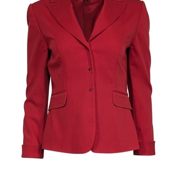 Tahari - Red w/ Snap Buttons Blazer Sz 4