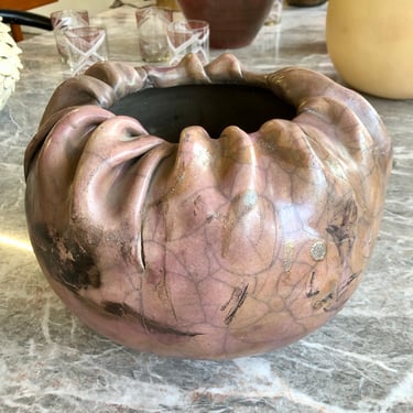 Doris Miller – Raku Blush Vessel